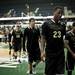 The Purdue basketball team exits the arena on Saturday. They lost 47-44. Daniel Brenner I AnnArbor.com